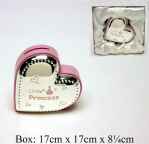 little princess heart money box